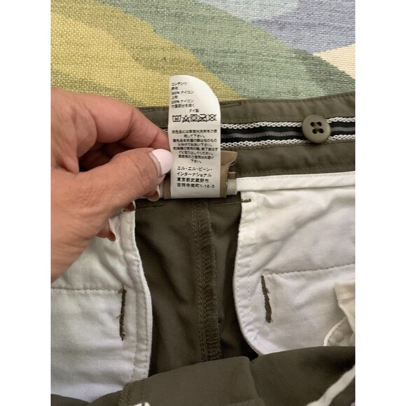 LL BEAN Men's 510369 Green Reinforced Hunting Nylon Pants Size 34 x 31 Outdoors - Picture 11 of 15